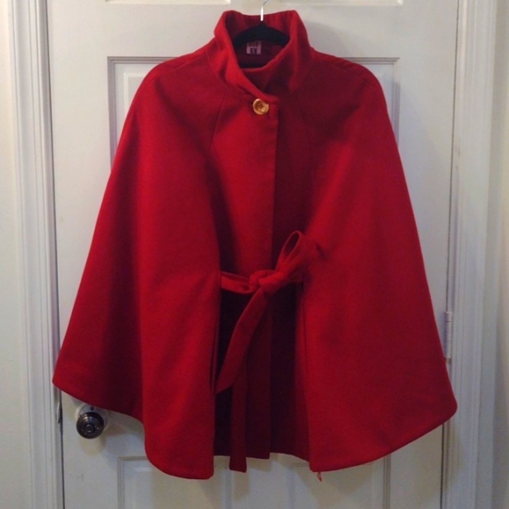 Red Cape Jacket - image 1